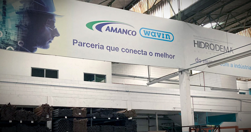 Leia mais sobre o artigo Amanco Wavin firma parceria com Hidrodema e estima ser uma das líderes do mercado industrial até 2022